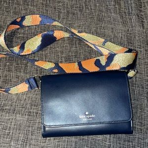 Kate spade blue crossbody bag